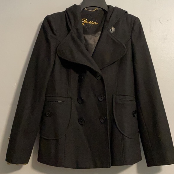 Guess double breasted pea coat - Picture 2 of 5